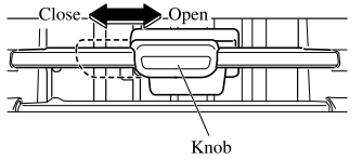 Mazda CX-3. Adjusting the Vents