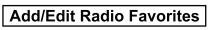 Mazda CX-3. Favorites Radio