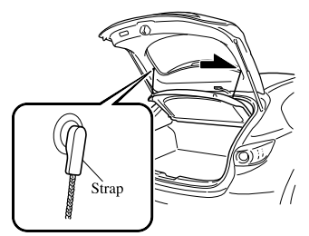 Mazda CX-3. Mounting the Spare Tire