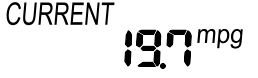 Mazda CX-3. Odometer, Trip Meter, Trip Computer and Trip Meter Selector (Some models)