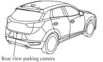 Mazda CX-3. Rear View Monitor (Some models)