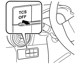 Mazda CX-3. TCS OFF Switch