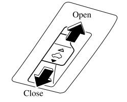 Mazda CX-3. Tilt/Slide Operation