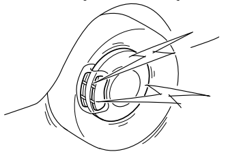 Mazda CX-3. Warning Light and Brake Pad Wear Indicator