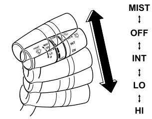 Mazda CX-3. Windshield Wipers